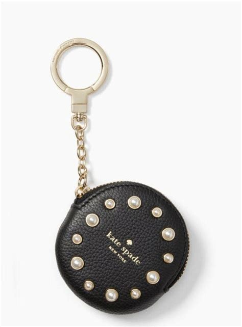 kate spade key ring|kate spade coin purse keychain.